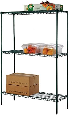 Omega 12" Deep x 60" Wide x 80" High 3 Tier Freezer Starter Shelving Unit