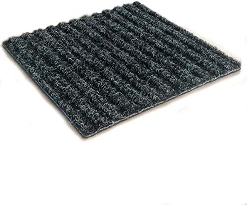KOECKRITZ Heavy Duty Durable All Weather Indoor/Outdoor Non Slip Entrance Mat Rugs and Runners for Office Business Building Home Garage Front Door (3' x 12', Charcoal)
