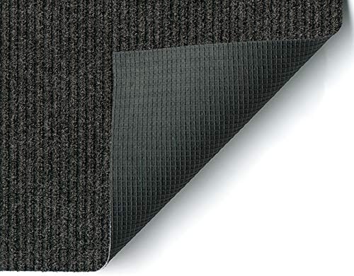 KOECKRITZ Heavy Duty Durable All Weather Indoor/Outdoor Non Slip Entrance Mat Rugs and Runners for Office Business Building Home Garage Front Door (6' x 16', Charcoal)