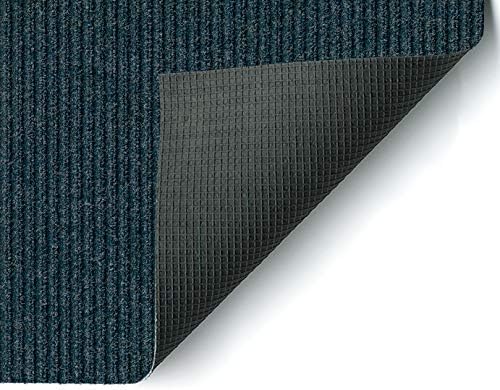 KOECKRITZ Heavy Duty Durable All Weather Indoor/Outdoor Non Slip Entrance Mat Rugs and Runners for Office Business Building Home Garage Front Door (3' x 6', Blue)