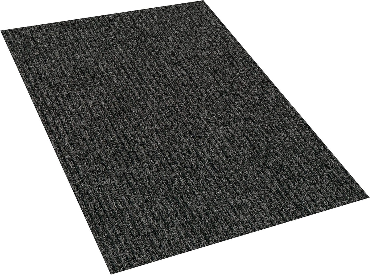KOECKRITZ Heavy Duty Durable All Weather Indoor/Outdoor Non Slip Entrance Mat Rugs and Runners for Office Business Building Home Garage Front Door (4' x 16', Charcoal)